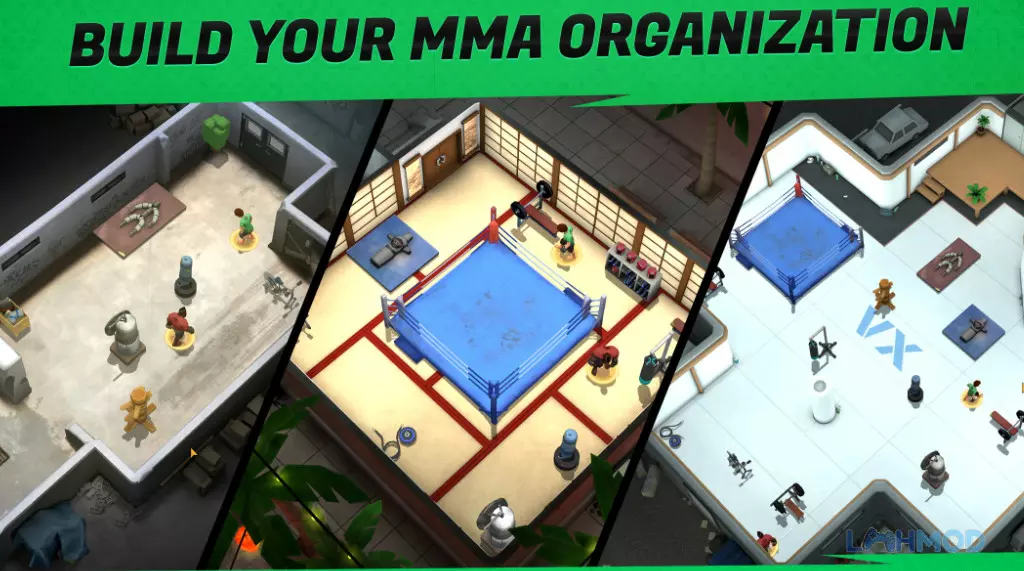 Ảnh 2 của Tải MMA Manager 2 Mod Apk 1.6.4 (Không quảng cáo) Android iOS Trận đấu trong MMA Manager 2: Ultimate Fight