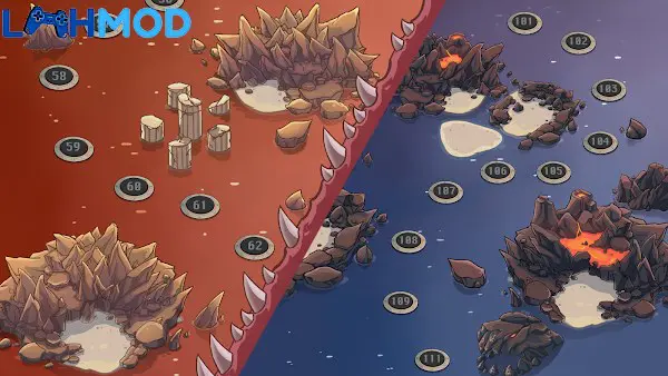 Ảnh 2 của Mobfish Hunter MOD APK v3.9.9 (Vô hạn tiền) Android iOS Mobfish Hunter gameplay