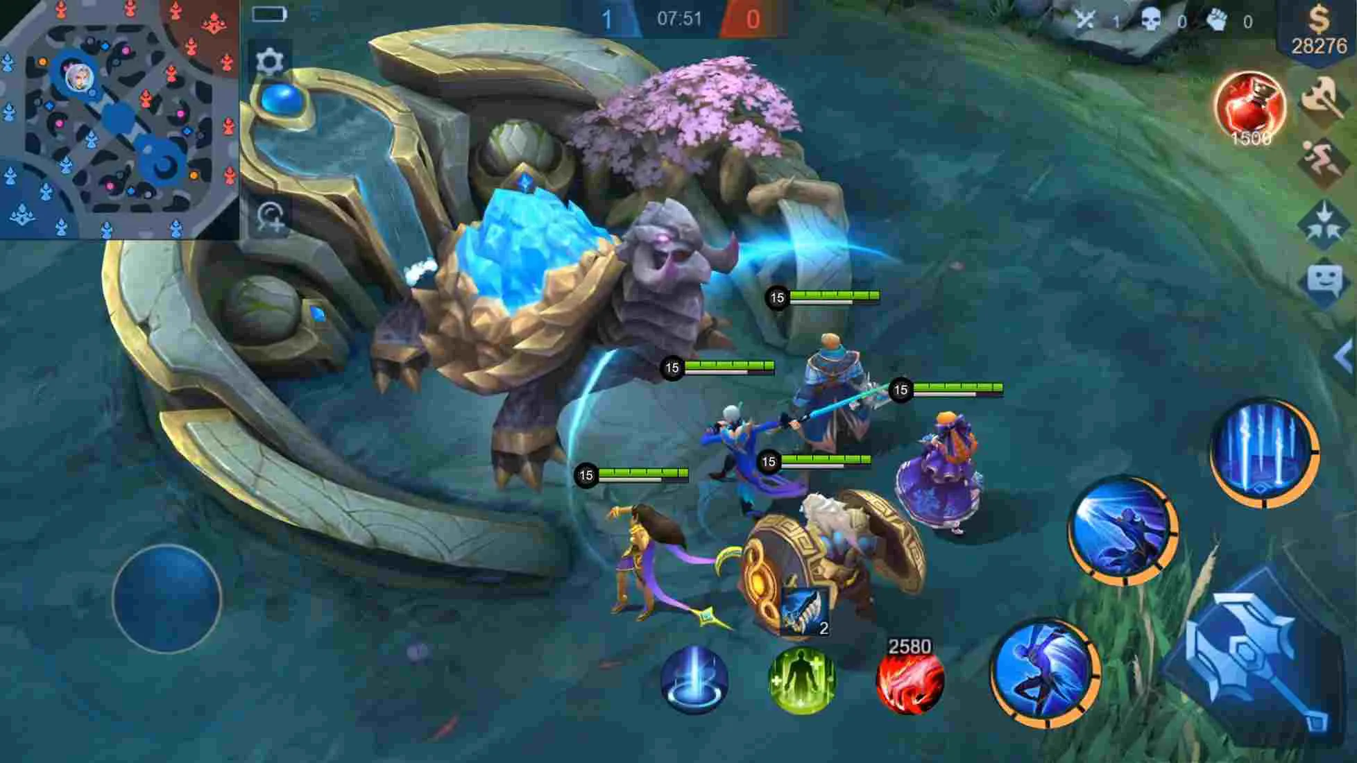 Ảnh 4 của Mobile Legends: Bang Bang Mod APK 1.7.34.7982 (Menu, Map, Skins) Màn hình tải game Mobile Legends Bang Bang Mod