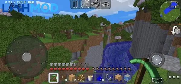 Ảnh 3 của MultiCraft – Build and Mine! MOD APK 2.0.3 (No ADS) MultiCraft – Build and Mine! với các công trình xây dựng phức tạp