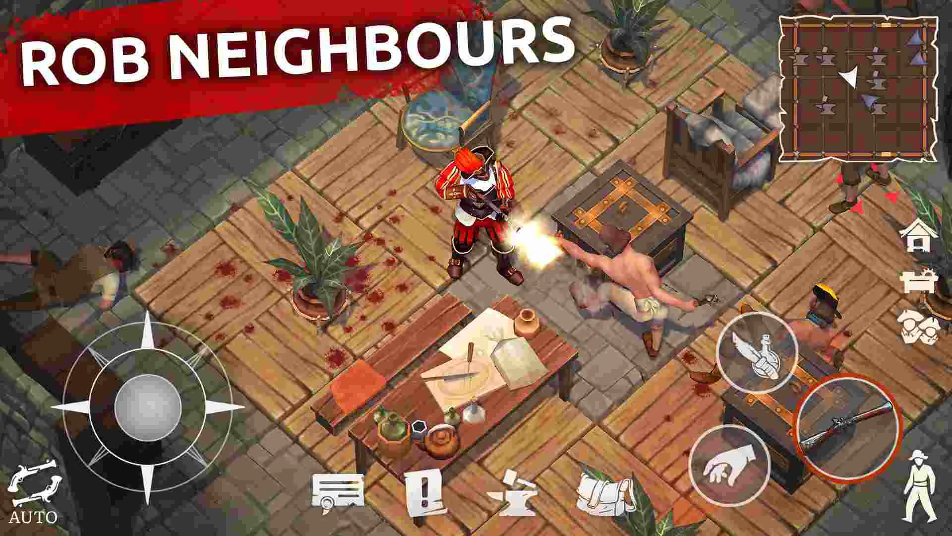 Ảnh 3 của Tải game Mutiny Pirate Survival RPG Mod APK 0.46.0 (Menu / Vip) Giao diện một bản mod của game Mutiny Pirate Survival RPG với các tùy chọn mới