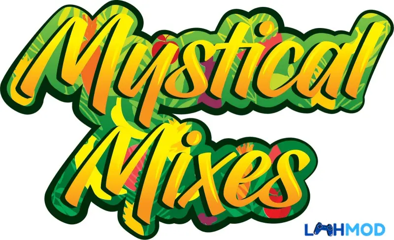 Ảnh 2 của Tải Mystical Mixing Mod Apk 1.7.0.0 (Vô hạn tiền) Giao diện pha chế phép thuật trong Mystical Mixing với vạc và các nguyên liệu