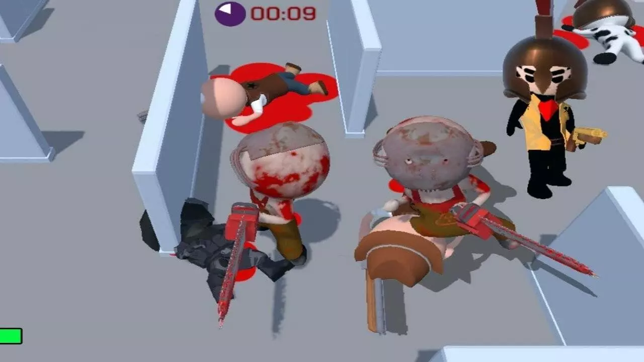 Ảnh 3 của No One Escape Mod APK 1.5.6 (Menu, Mở Khóa, Vô Hạn Tiền) Thêm một góc nhìn khác về bản đồ trong game No One Escape