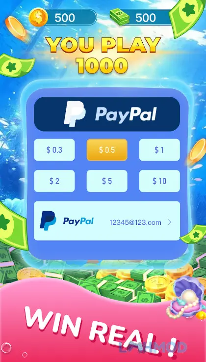 Ảnh 4 của Tải Ocean Game 2023 Apk 1.0.1.4 cho Android iOs Một màn chơi Ocean Game 2023 với nhiều khối hình và điểm số hiển thị