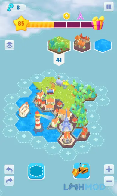 Ảnh 4 của Tải Perfect Lands Apk 1.6.1 cho Android iOs Thế giới trong mơ của Perfect Lands với nhiều cảnh quan khác nhau