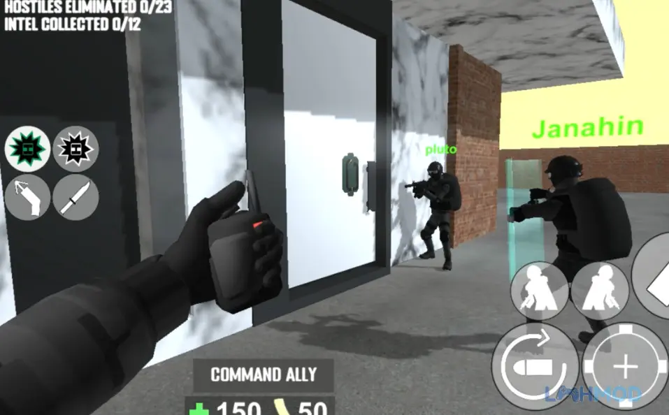 Ảnh 3 của Tải Project Breach 2 Mod Apk v9.2 (Vô Hạn Tiền) cho Android Lựa chọn vũ khí trong Project Breach 2 Mod