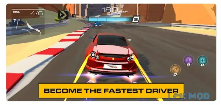 Ảnh 1 của Tải Racing Clash Club Apk 1.4.3 cho Android iOs Cảnh đua xe trong Racing Clash Club với đồ họa 3D