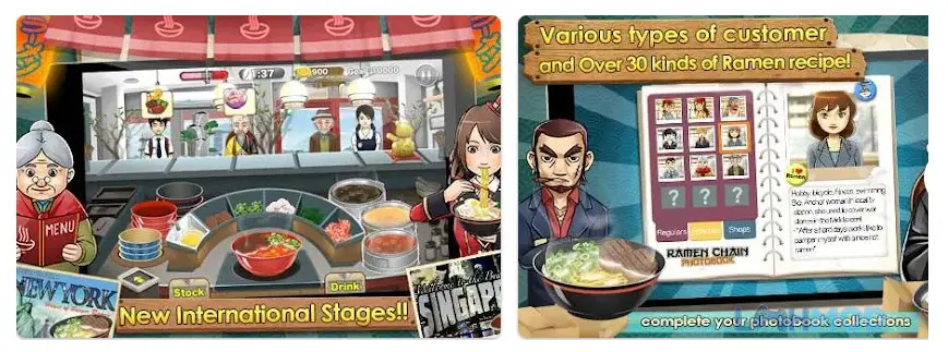 Ảnh 2 của Tải Ramen Chain Apk 1.7.1 cho Android iOs Trải nghiệm game Ramen Chain mod apk