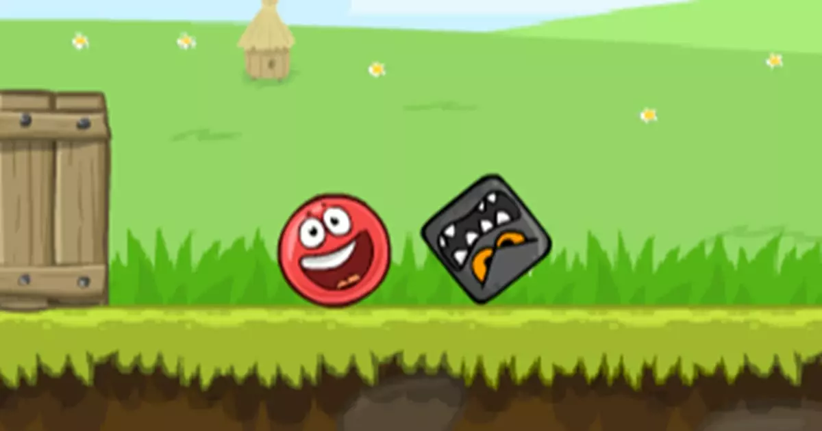 Ảnh 5 của Red Ball 4 Mod APK v1.10.01 (Menu, Premium, Mở Khóa) Cảnh tượng trong game Red Ball 4 Mod khi quả bóng đỏ hoàn thành màn chơi
