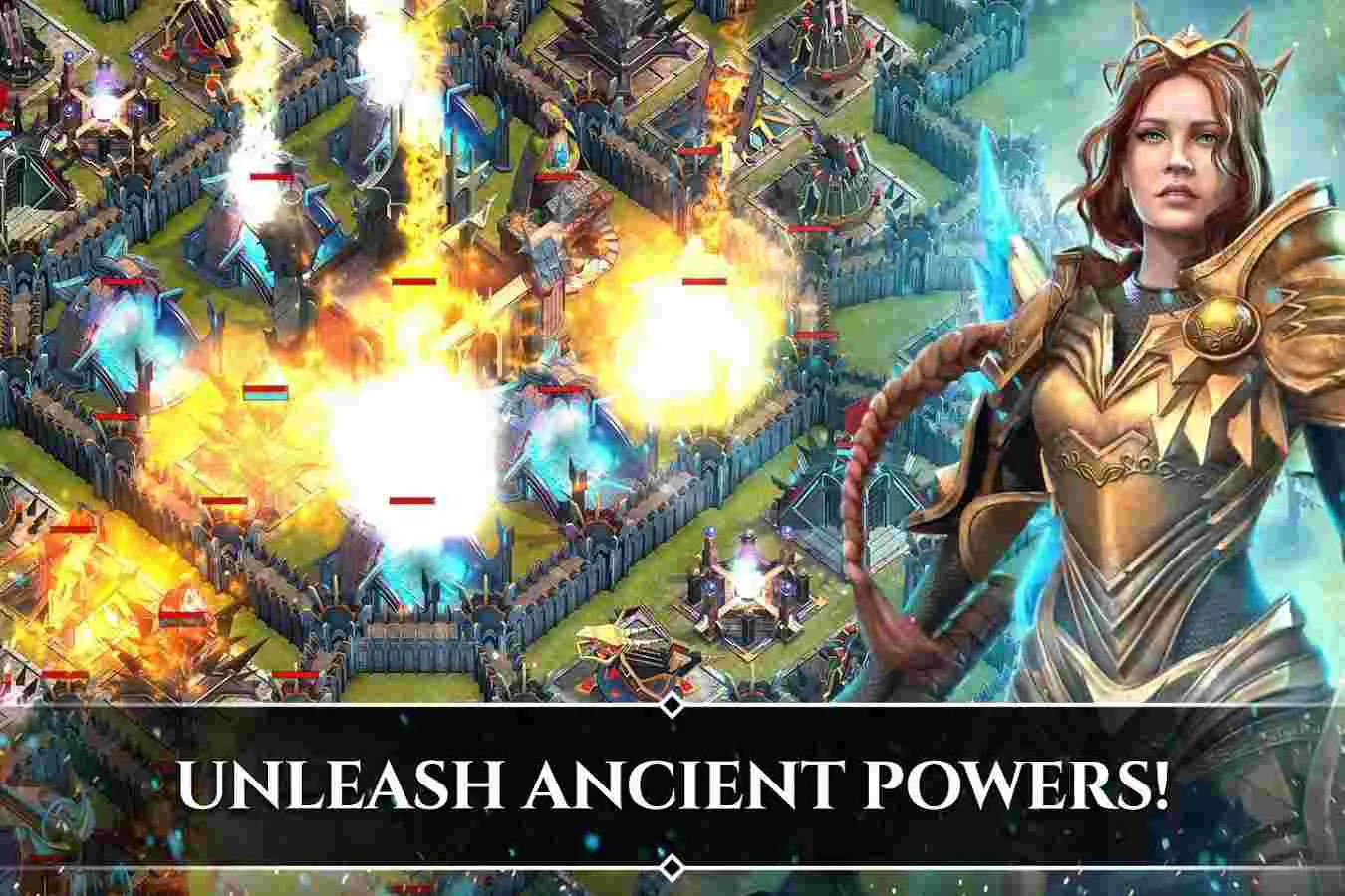 Ảnh 10 của Tải game Rival Kingdoms Mod APK 2.2.9.117 (Vô hạn mana) Quân đội mạnh mẽ đang chuẩn bị cho trận chiến trong Rival Kingdoms Mod