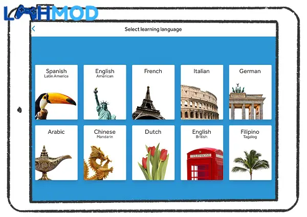 Ảnh 2 của Tải ứng dụng Rosetta Stone APK 8.20.0 cho Android iOS Giao diện Rosetta Stone bài học
