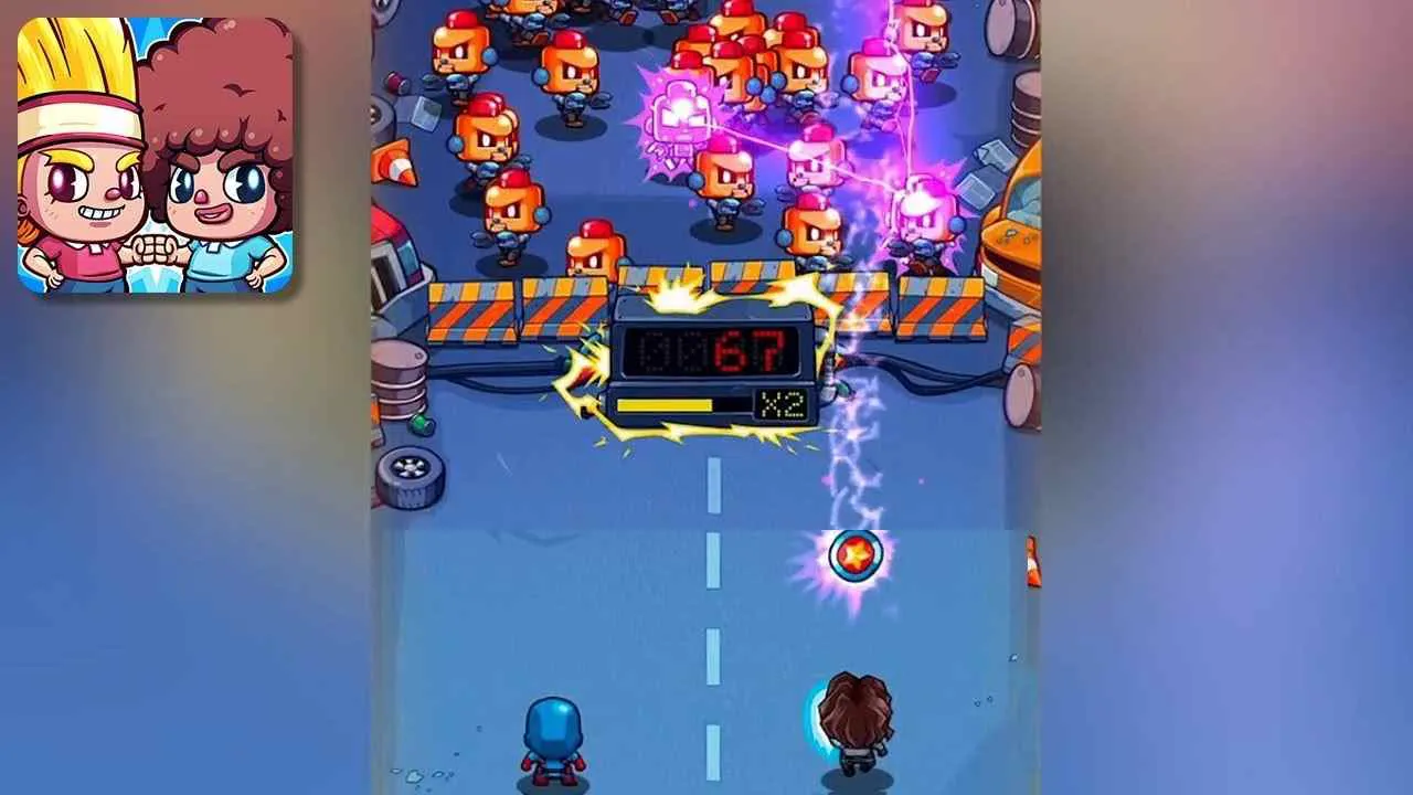 Ảnh 2 của Tải game Smashy Duo Mod APK v5.3.4 (Vô Hạn Tiền) Màn chơi đa dạng trong Smashy Duo Mod