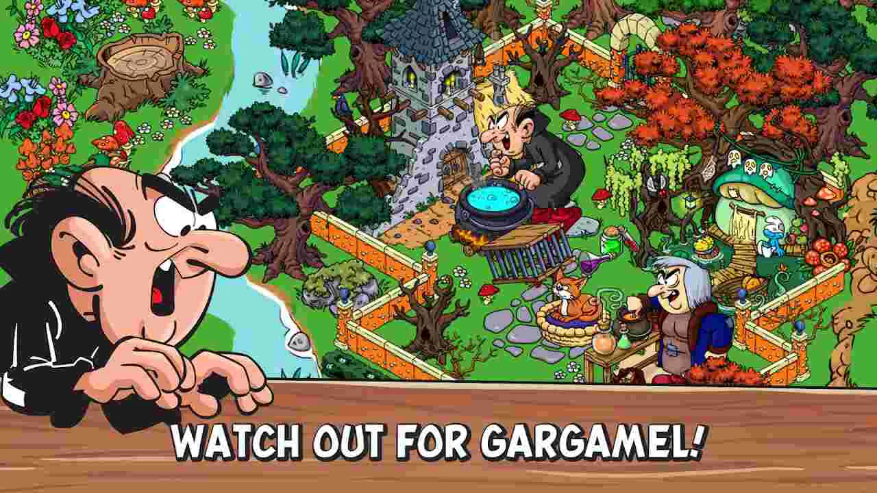 Ảnh 5 của Tải game Smurfs’ Village Mod APK 2.26.0 (Menu, Vô Hạn Tiền, Qủa Mọng) Màn hình giao diện tải game Smurfs' Village Mod
