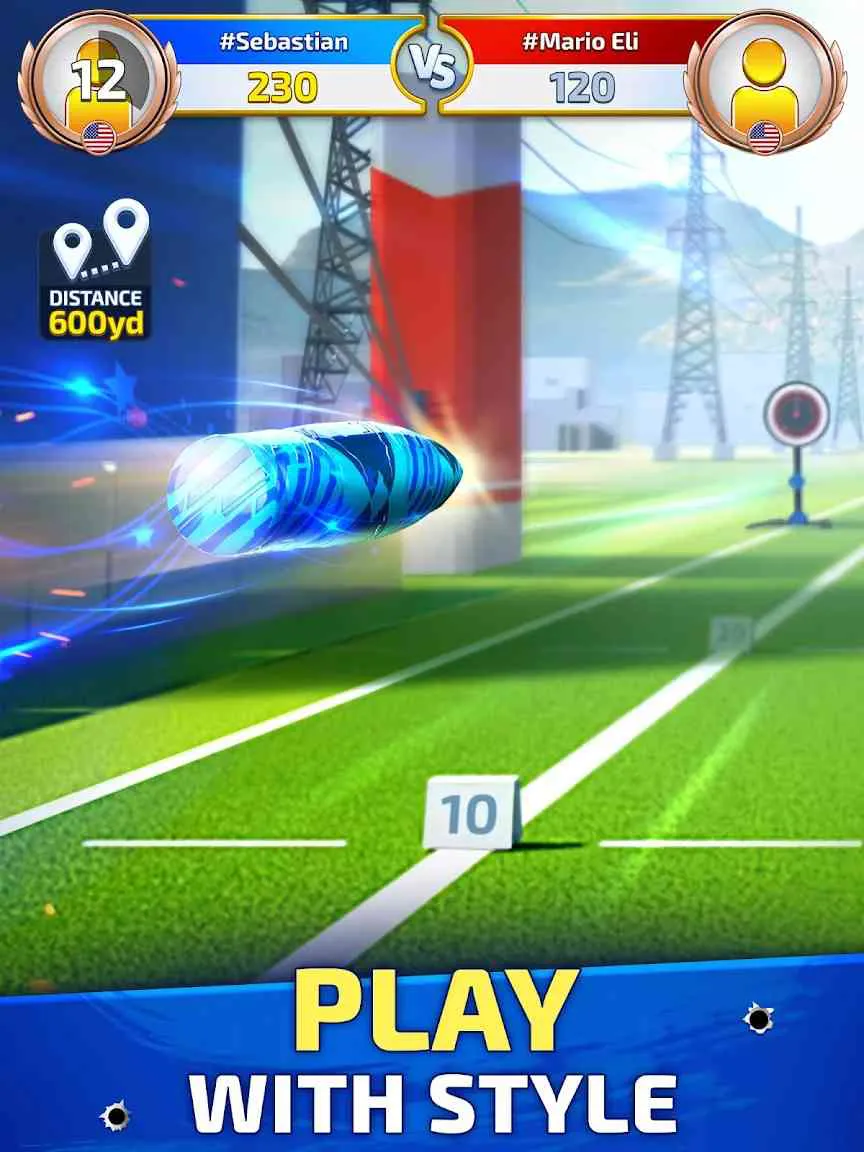 Ảnh 3 của Sniper Champions Mod APK 1.2.8 (Menu, Miễn phí SHOP, Coins) Hình ảnh về chế độ chơi hoặc giao diện chính khi tải Sniper Champions Mod