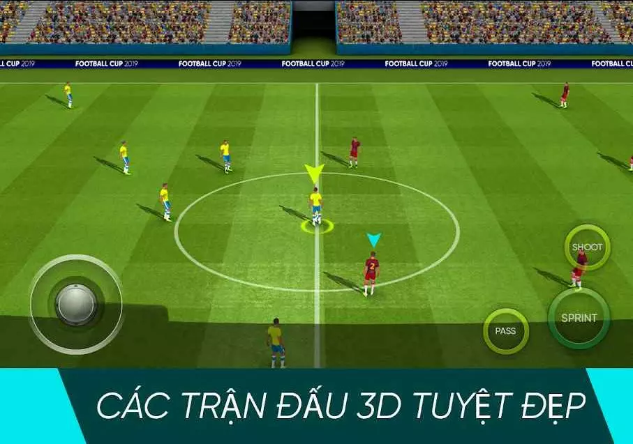 Ảnh 4 của Tải game Soccer Cup 2023 Mod APK 1.20.4.6 (Vô hạn tiền) Giao diện điều khiển Soccer Cup 2023 Mod