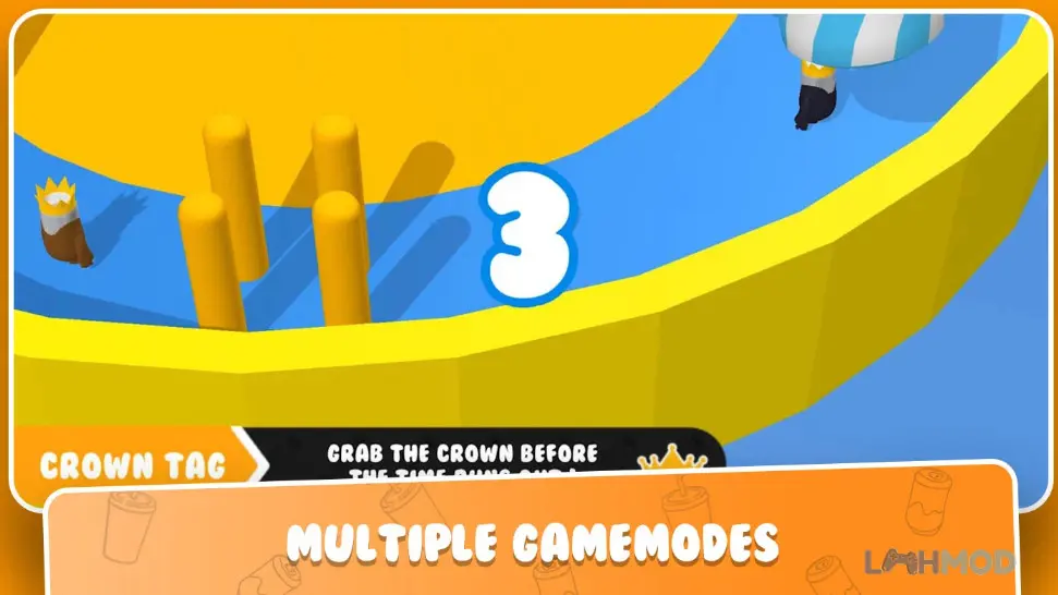 Ảnh 3 của Tải Soda guys Apk 3.0 cho Android iOs Nhân vật Soda Guys đang đối đầu trên sàn đấu