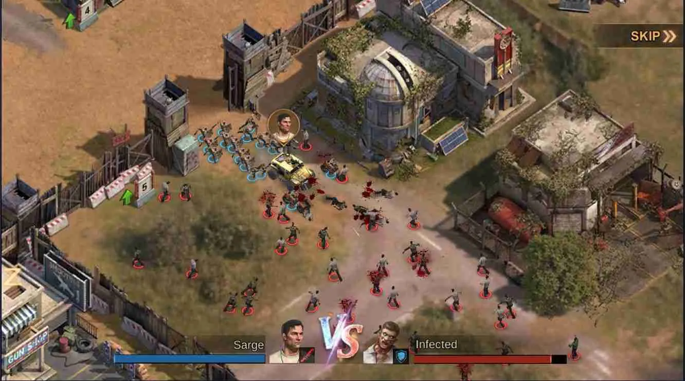 Ảnh 3 của State of Survival Mod APK 1.19.10 (Menu, Hồi Chiêu, Sát Thương) Tầm nhìn toàn cảnh khu căn cứ State of Survival từ trên cao