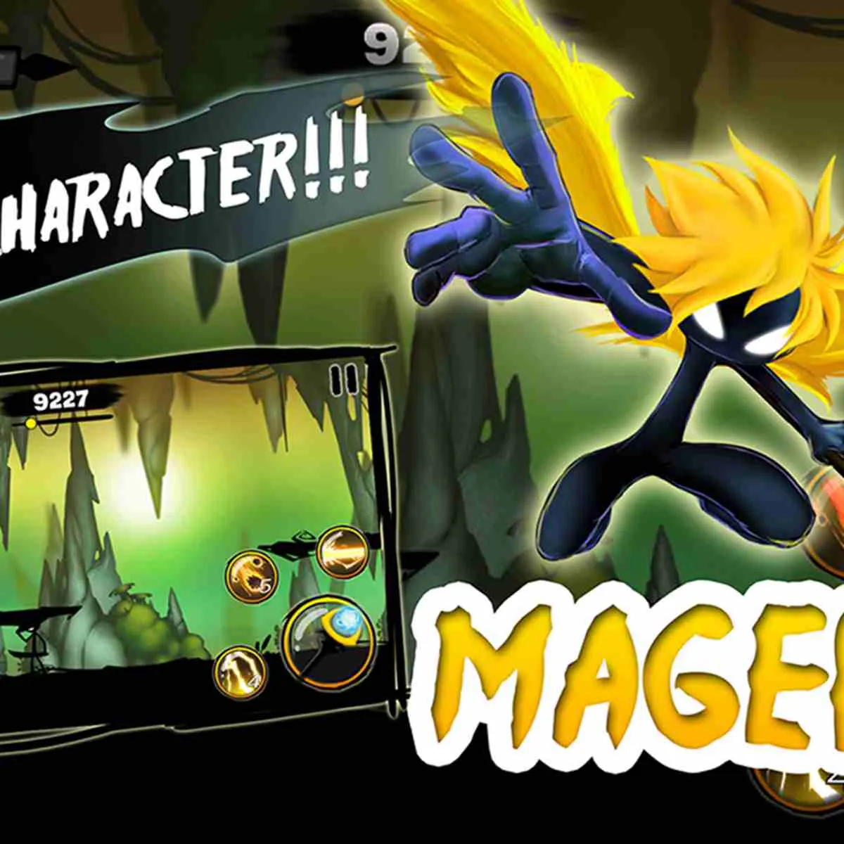 Ảnh 3 của Stickman Revenge 3 MOD APK 1.6.2 (Mua Sắm Miễn Phí) Hệ thống nhân vật và pet trong game Stickman Revenge 3