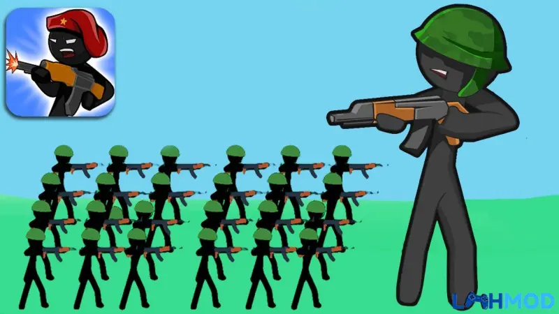 Ảnh 2 của Tải Stickman War – Battle World Mod Apk 1.0.14 (Kim cương vô hạn) Ảnh stickman war battle world mod 1