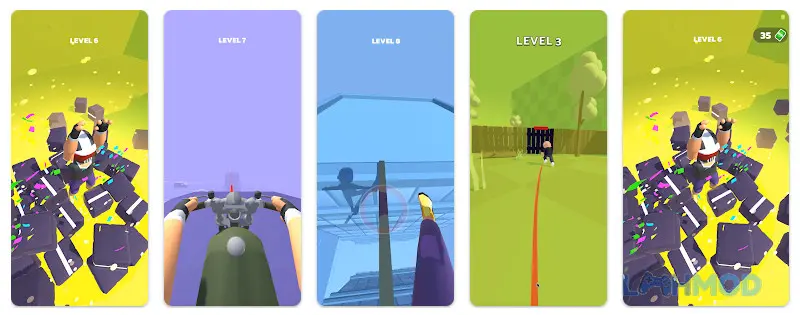 Ảnh 2 của Tải StuntMan Mod Apk 1.6.7 (Menu/Tiền x100 lần) cho Android iOs Người đàn ông đang biểu diễn các pha nguy hiểm trên xe thể thao