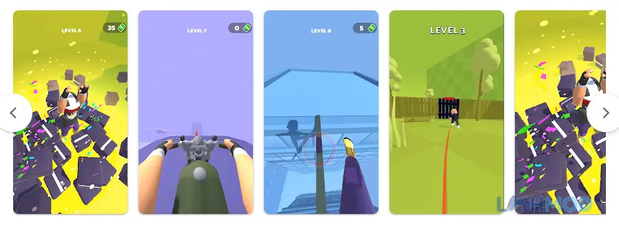 Ảnh 3 của Tải StuntMan Mod Apk 1.6.7 (Menu/Tiền x100 lần) cho Android iOs Một diễn viên đóng thế đang thực hiện cú nhảy ngoạn mục qua cầu