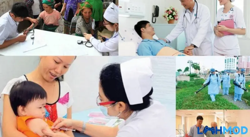 Ảnh 2 của Tải Sức khỏe Việt Nam Apk 1.0.5 cho Android Giao diện chính ứng dụng Sức khỏe Việt Nam hiển thị bản đồ