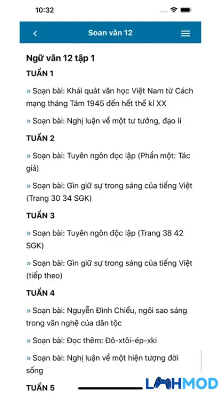 Ảnh 1 của Tải Tech12h Apk 1.3.2 cho Android Giao diện tổng quan ứng dụng Tech12h