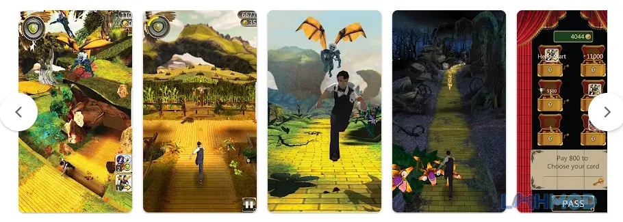 Ảnh 3 của Tải Temple 3D Endless Run Apk 1.1 cho Android iOs Giao diện game Temple 3D Endless Run với nhân vật đang nhảy qua chướng ngại vật