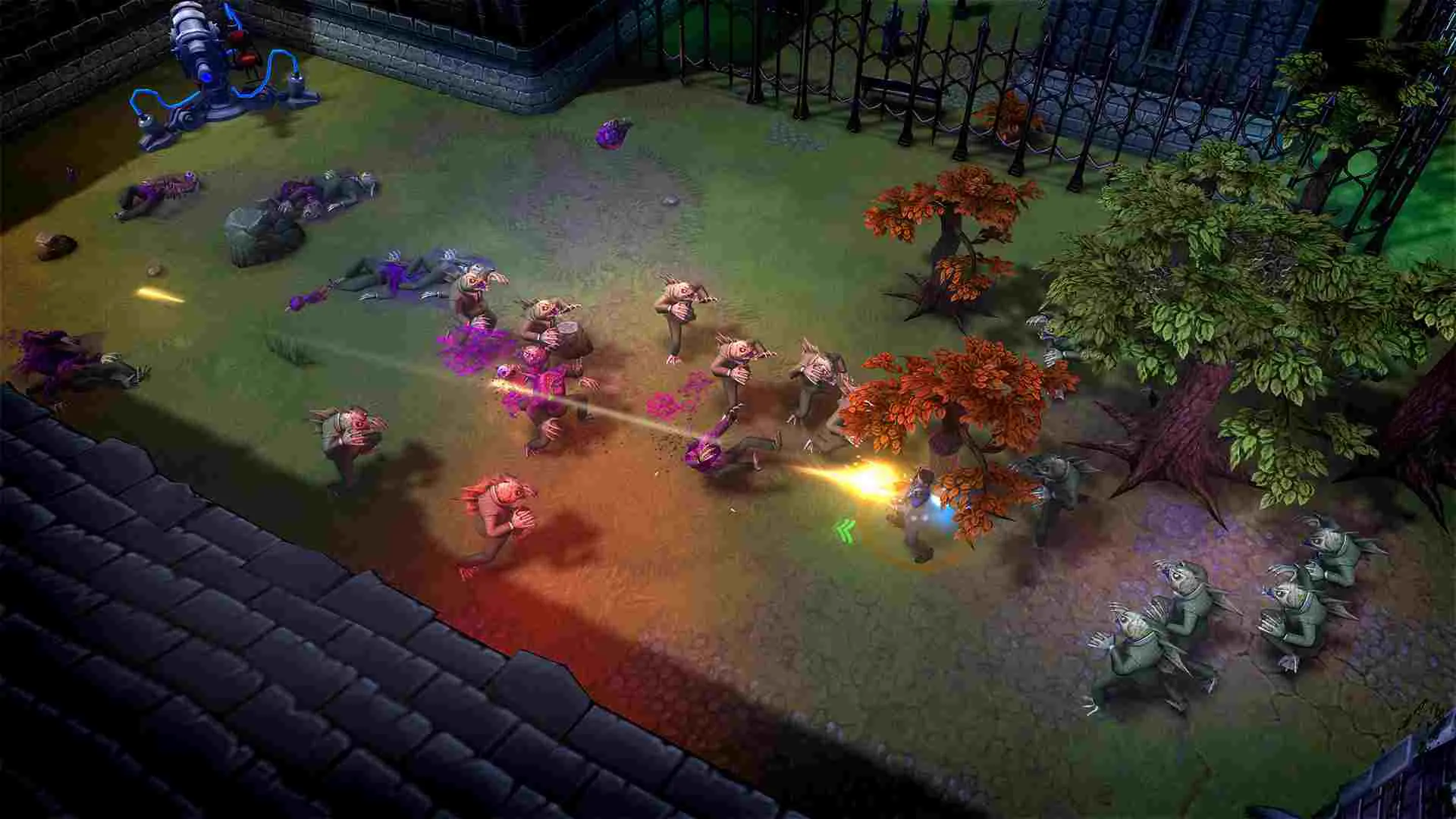 Ảnh 4 của Tải game Tesla Force Mod APK 1.04 (Mở Khoá) Đối đầu với boss khổng lồ trong Tesla Force Mod