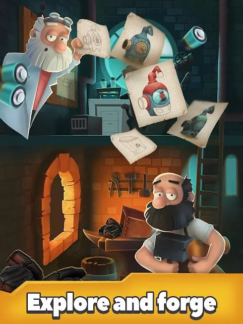 Ảnh 5 của Tải game Trash Tycoon Mod APK 0.7.4 (Vô Hạn Vàng) Hoạt động đấu giá hoặc đua xe tải rác trong Trash Tycoon Mod