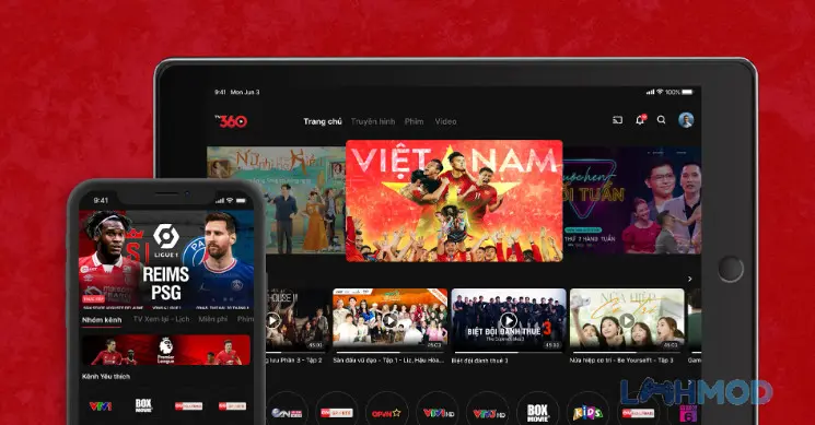 Ảnh 4 của Tải ứng dụng Tv360 Apk 2.0.28 cho Android iOs Người dùng đang lướt xem các chương trình trên ứng dụng TV360 trên điện thoại