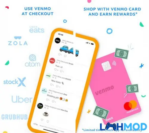 Ảnh 4 của Tải Venmo Apk 1.0 cho Android Tính năng Venmo hiển thị tùy chọn gửi và yêu cầu tiền