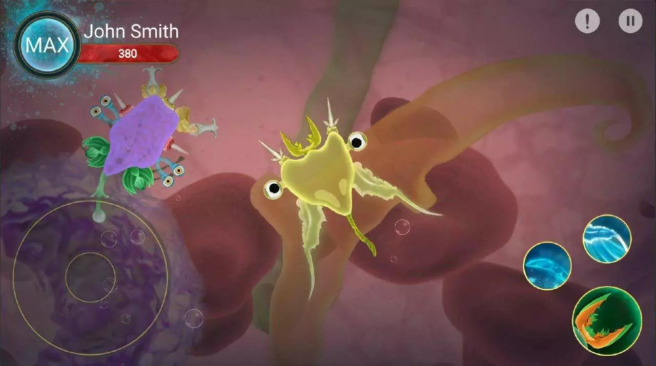 Ảnh 2 của Tải game World of Microbes Mod APK 0.2.16 (Vô Hạn Tiền) Tùy chỉnh vi khuẩn với các bộ phận