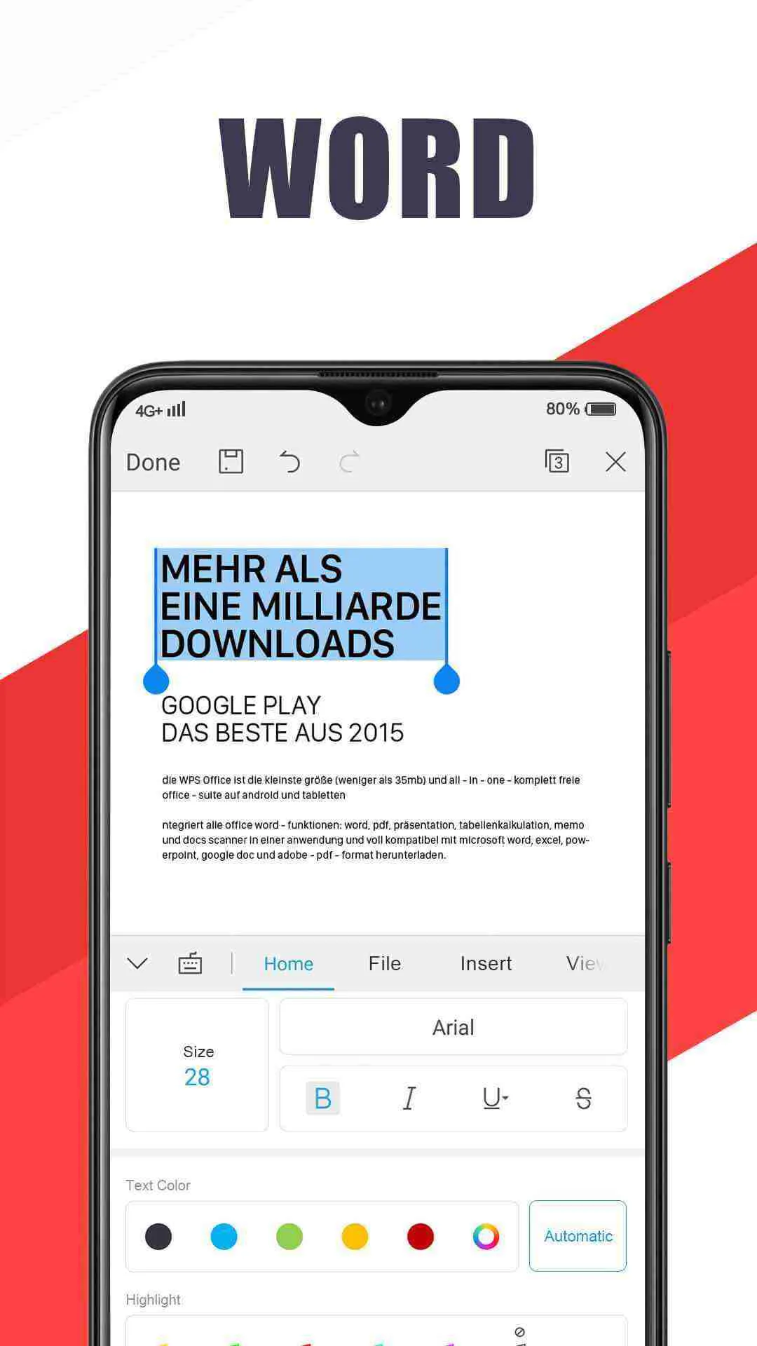 Ảnh 4 của Tải ứng dụng WPS Office Mod APK 17.4 (Mở Khóa Premium) WPS Office Mod APK