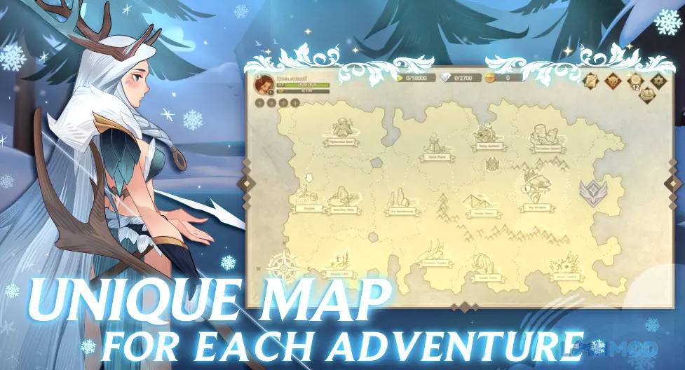 Ảnh 4 của Tải Ancient Gods Mod Apk v1.17.0 (Free Shopping, God Mod, Energy) cho Android iOs Ancient Gods Card Battle Gameplay 3