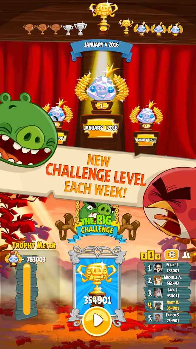 Ảnh 5 của Tải game Angry Birds Seasons Mod APK v6.6.2 (Vô Hạn Tiền) Trải nghiệm Angry Birds Seasons Mod đầy đủ tính năng