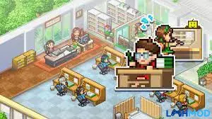 Ảnh 2 của Tải Anime Studio Story APK v2.2.6 (Vô hạn tiền) cho Android iOS Nhân viên đang làm việc trong studio sản xuất anime