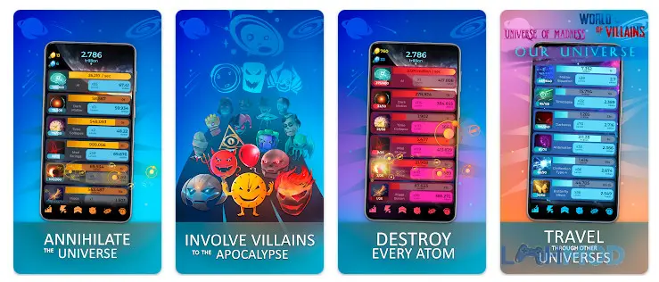 Ảnh 2 của Tải Annihilation Mod Apk 1.0.1004 (Free Nâng cấp) cho Android iOs Giao diện chính Annihilation Idle Game Mod Apk