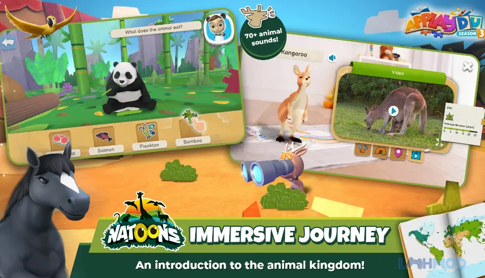 Ảnh 2 của Tải Applaydu family games Apk v5.6.2 cho Android iOs Applaydu Family Games khám phá Natoons