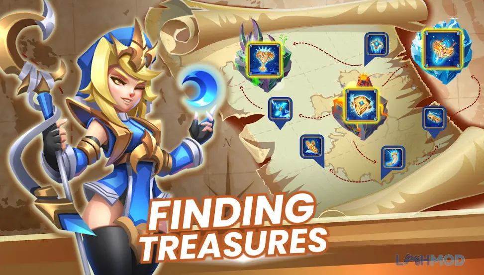 Ảnh 4 của Tải Archer Hunter Mod Apk 0.18.308 (Menu/Damage,Defense) cho Android iOs Cung thủ chiến đấu với quái vật trong Archer Hunter Mod