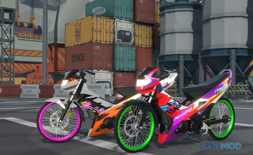 Ảnh 3 của Tải Asian Drag Champion Mod Apk 1.0.6 (Vô Hạn Tiền) cho Android iOs Giao diện chọn chế độ chơi và bản đồ trong game đua xe Asian Drag Champion