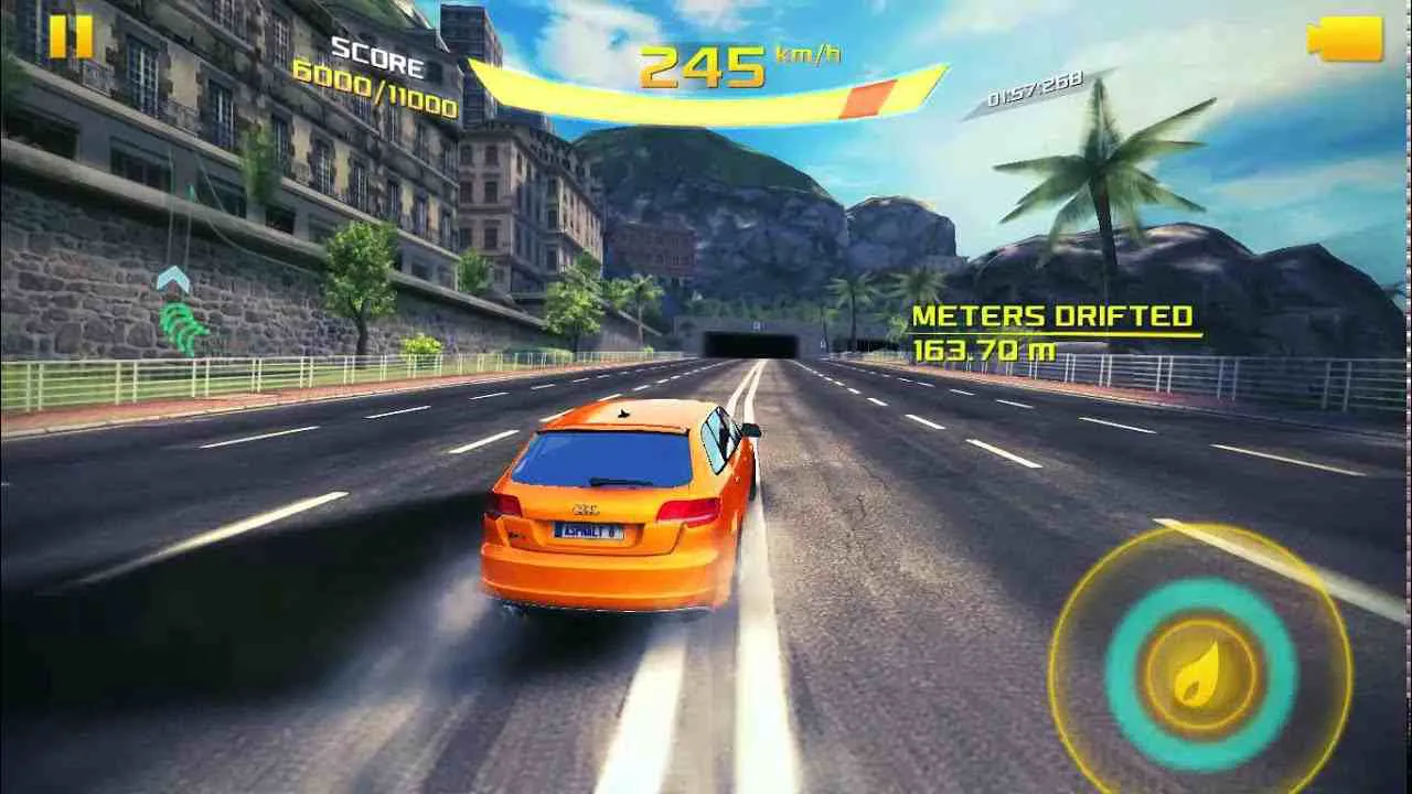 Ảnh 3 của Tải Asphalt 8 Mod APK (Vô Hạn Tiền, Free Mua Sắm) 8.1.0h Màn hình chọn xe trong Asphalt 8 Mod với các mẫu siêu xe đã được mở khóa