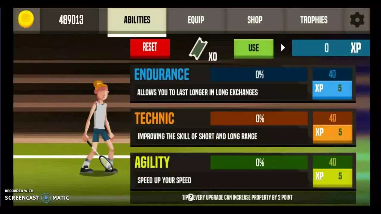 Ảnh 3 của Tải game Badminton League MOD APK 5.51.5081.0 (Mua sắm miễn phí) Giao diện chọn nhân vật và tùy chỉnh trang bị trong game Badminton League