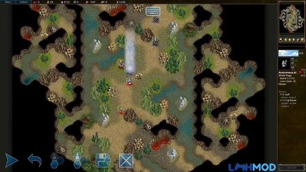 Ảnh 4 của Tải Battle For Wesnoth Apk 1.14.17-57 cho Android, IOS Giao diện chọn binh lính trong Battle For Wesnoth