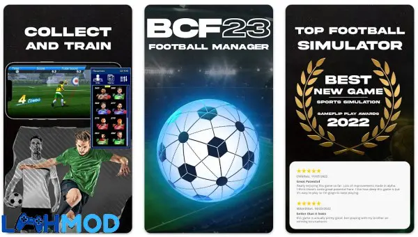 Ảnh 2 của Tải BCF23: Football Manager APK 0.9.10 cho Android iOS Giao diện quản lý đội bóng trong BCF23: Football Manager