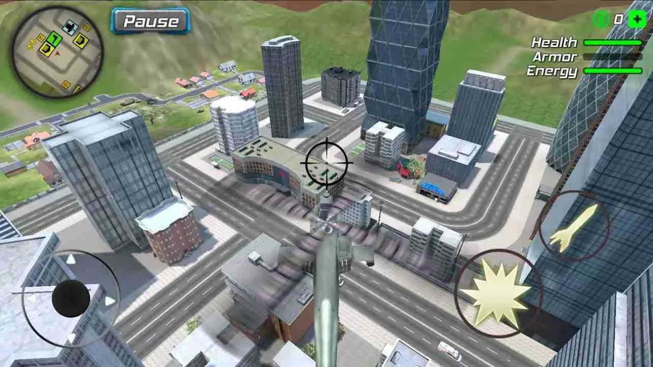 Ảnh 5 của Tải game Black Hole Hero Mod APK v1.8.4 (Vô Hạn Tiền) Người máy Black Hole Hero Mod lái siêu xe tốc độ cao trên đường phố