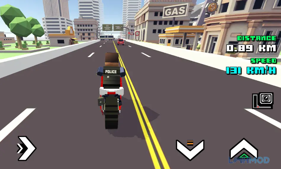 Ảnh 1 của Tải Blocky Moto Racing Bike Rider Apk 1.40 cho Android iOs Cảnh đua xe mô tô đầy kịch tính trong Blocky Moto Racing Bike Rider