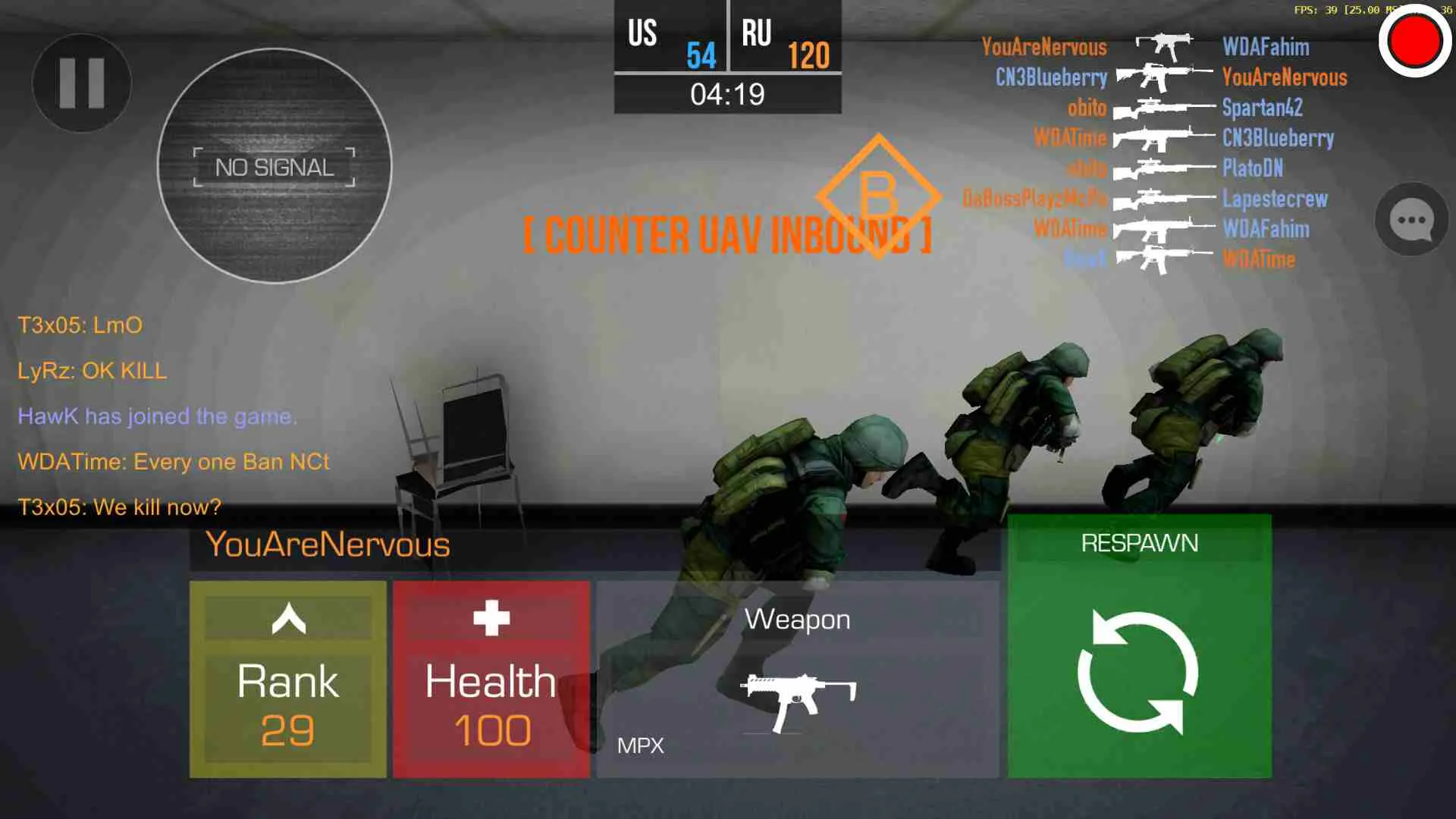 Ảnh 3 của Tải game Bullet Force Mod APK 1.88.0 (Menu, Vô Hạn Đạn) Kho vũ khí đa dạng với nhiều loại súng trong game