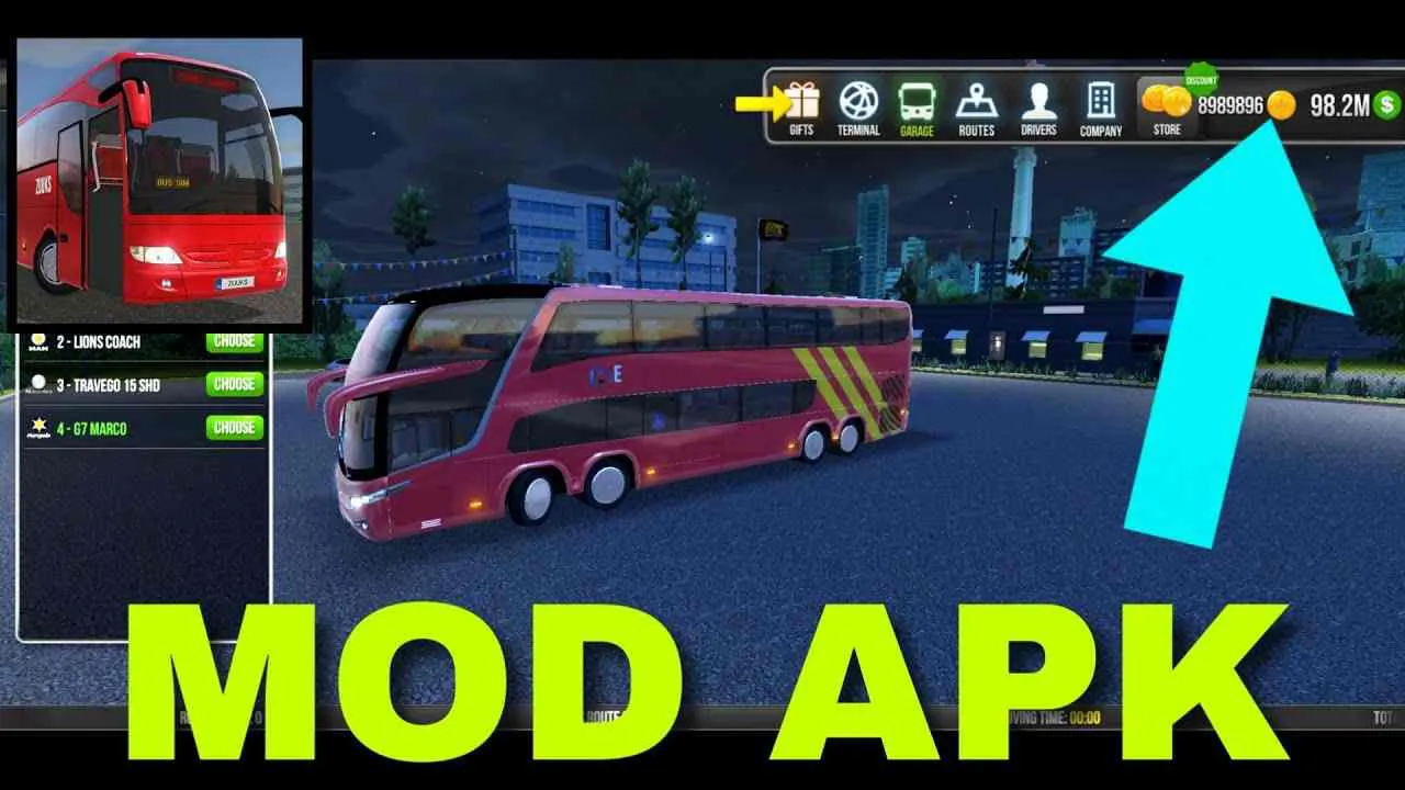 Ảnh 1 của Tải Bus Simulator Ultimate Mod APK (Vô Hạn Tiền) v2.2.4 Hành khách chờ xe buýt tại trạm