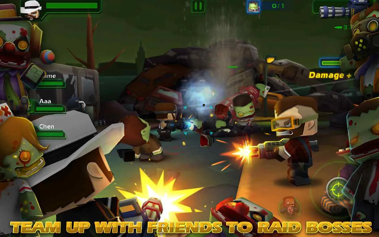 Ảnh 2 của Tải game Call of Mini Zombies Mod APK 4.4.2 (Bất tử, onehit) Hệ thống trang bị trong Call of Mini Zombies Mod